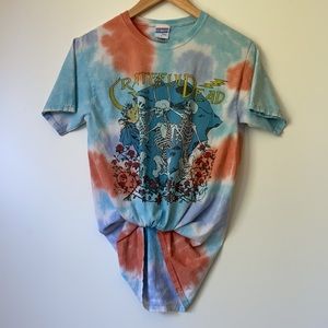 JUNK FOOD Grateful Dead Band Vintage T-Shirt Small